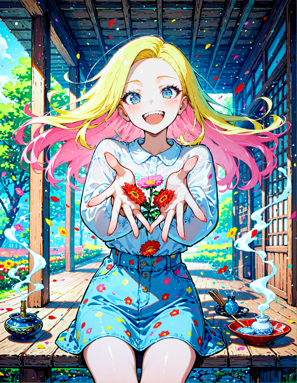 今日はガーベラ記念日。お香の日。ウッドデッキの日。よい歯の日　その７