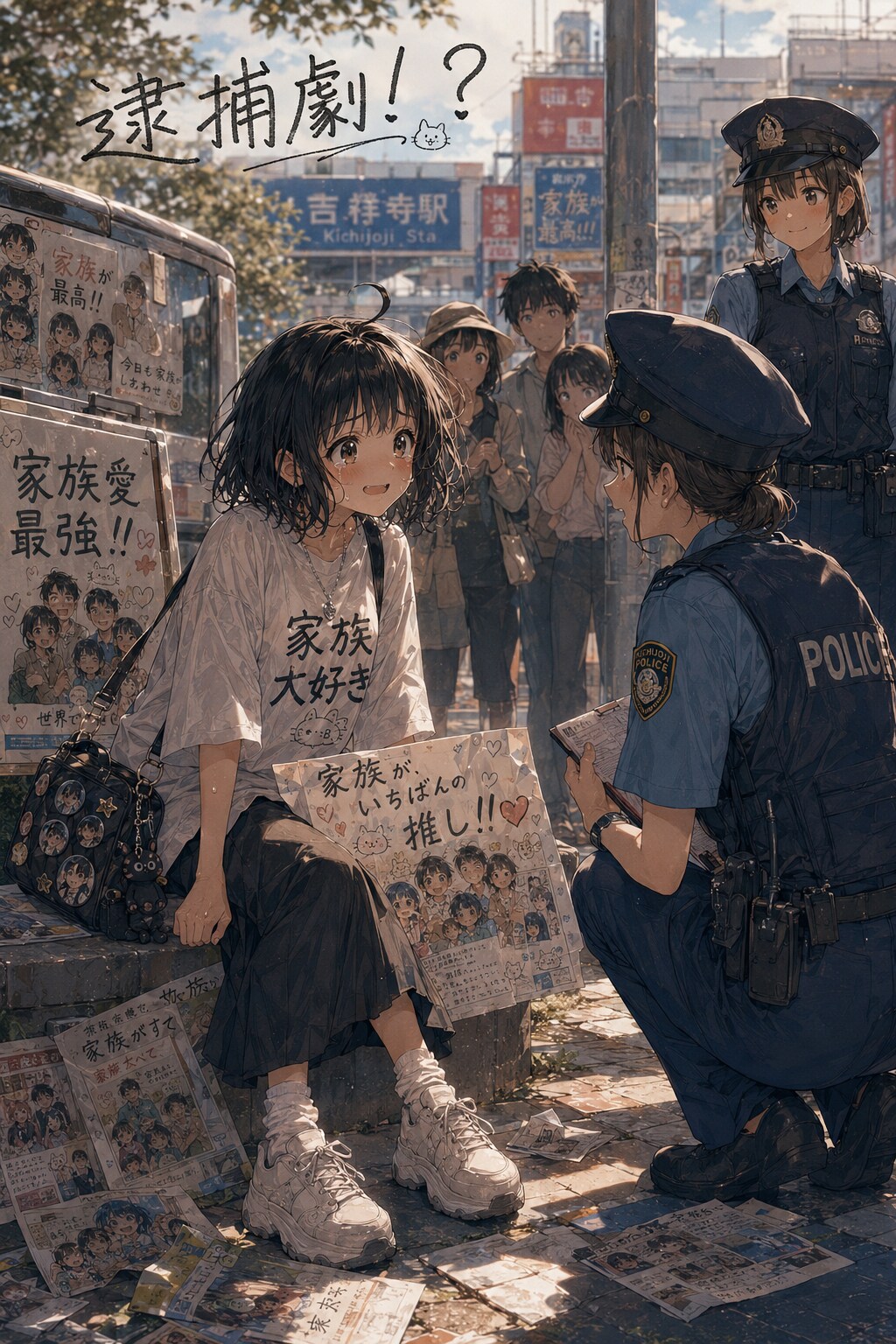 逮捕劇！？