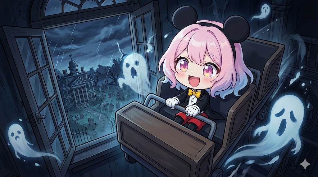 ミッキーの格好をしてみた