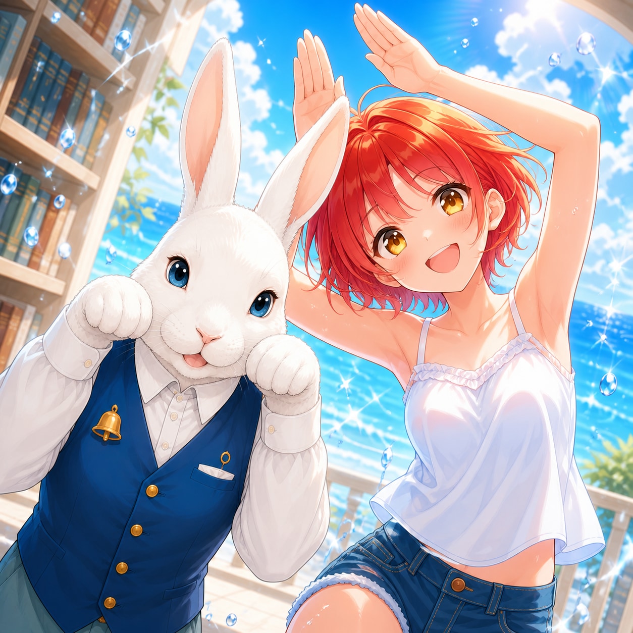 おはよウサギ（５）ミミ　GPTimages2.0 | の人気AIイラスト・グラビア