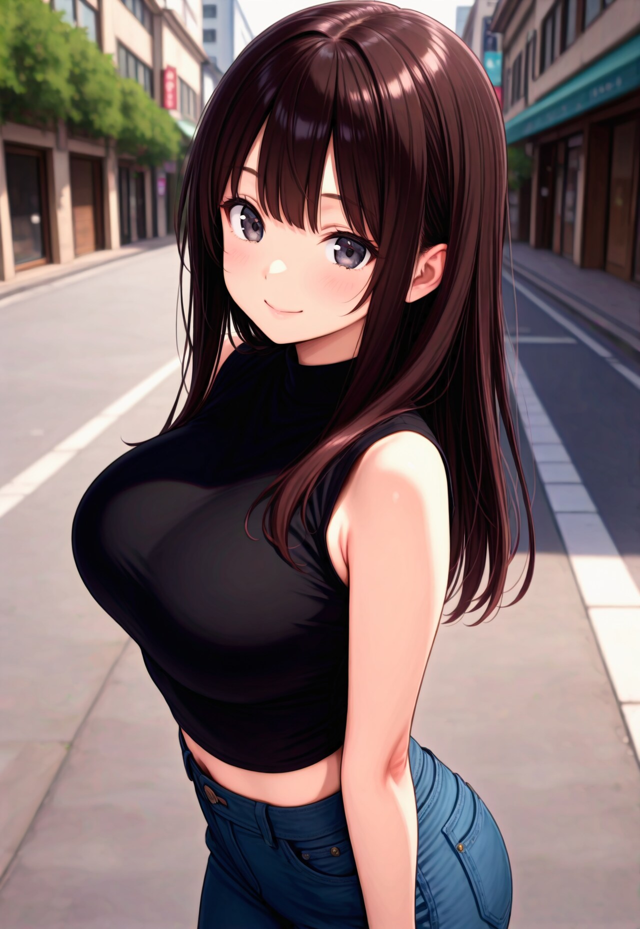 1417（黒いノースリーブ）