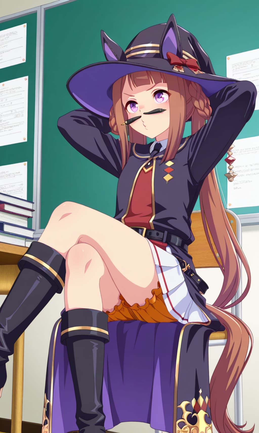 スイープトウショウ　魔法考え中