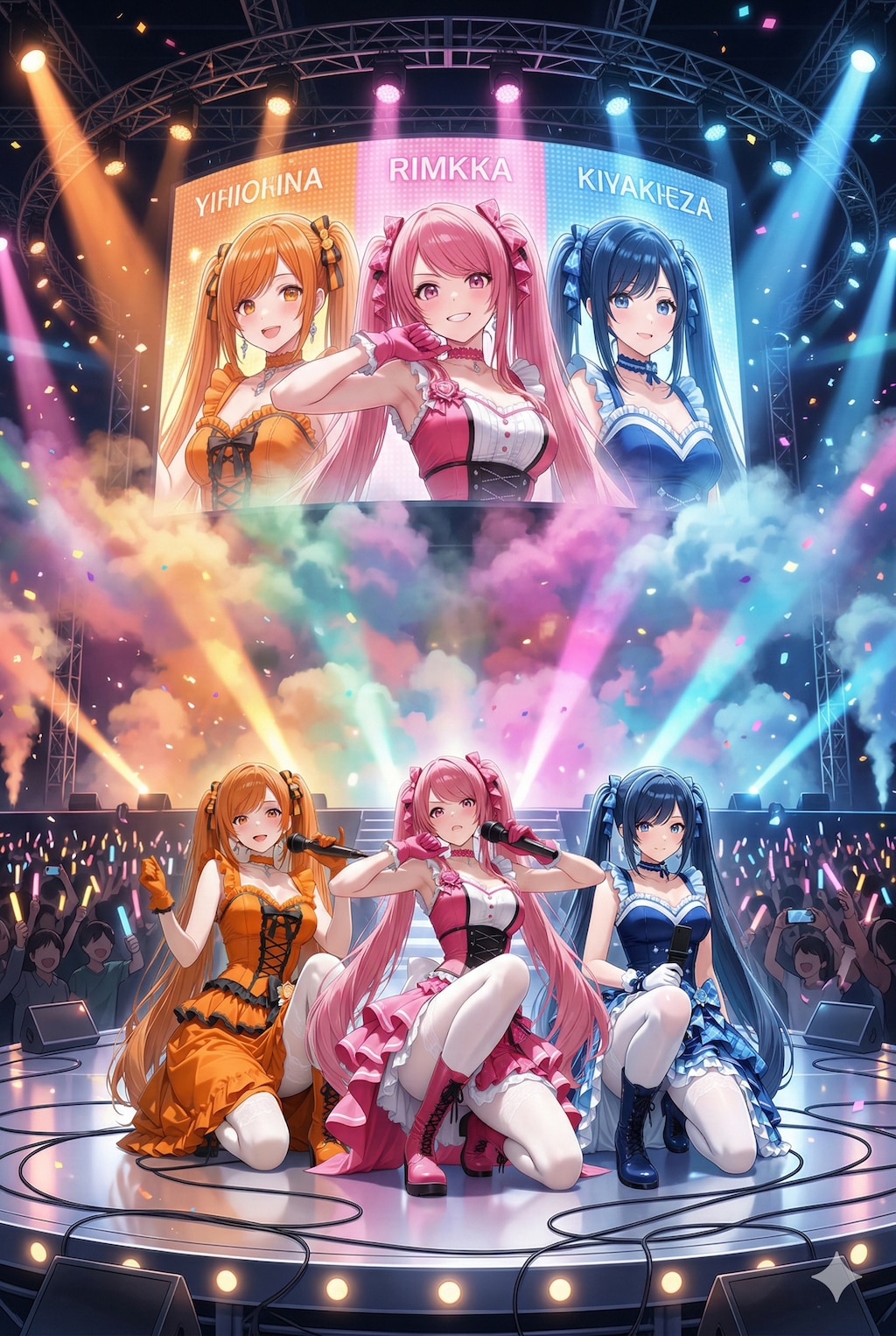 三人組ガールズユニット