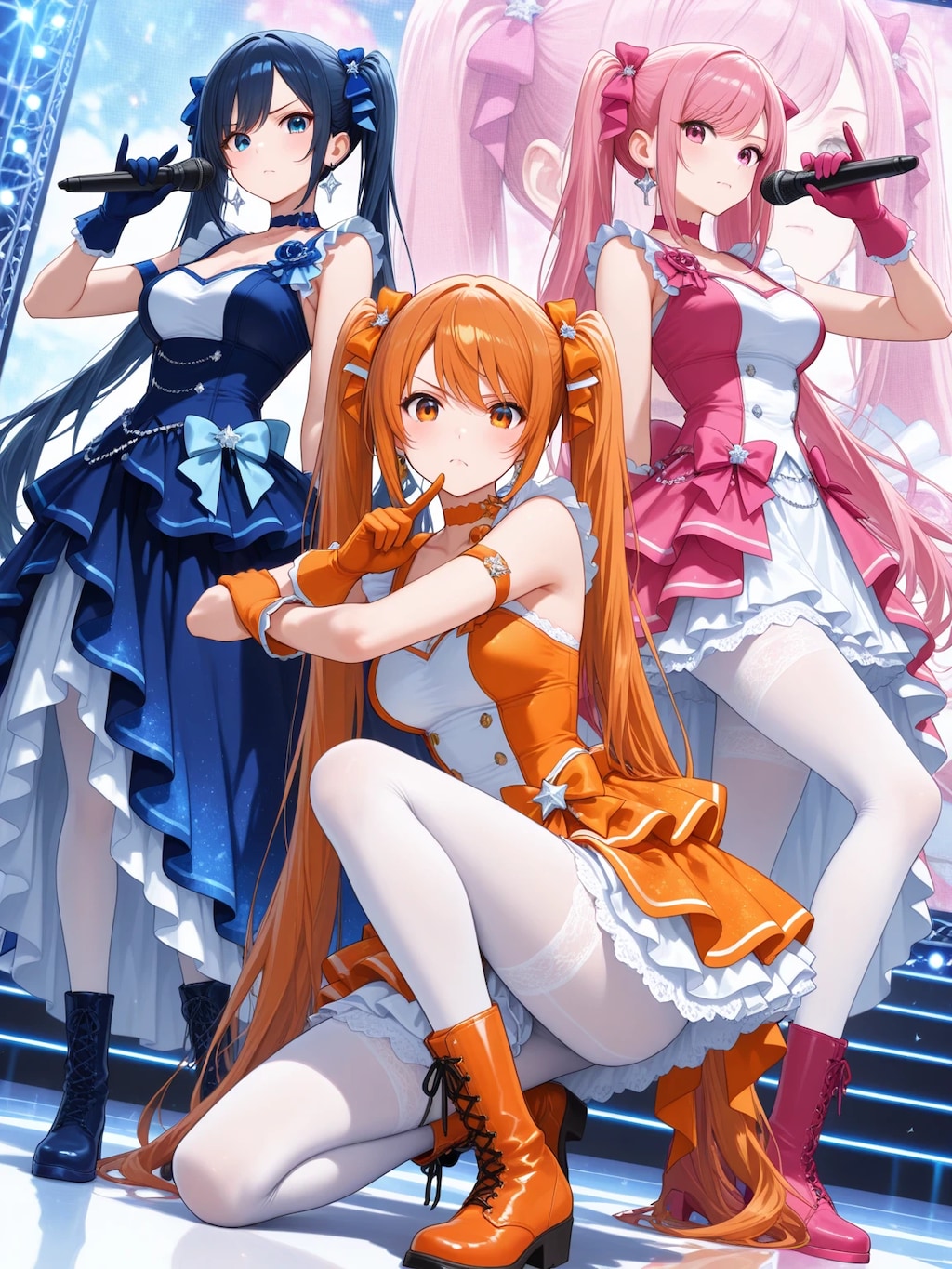 三人組ガールズユニット