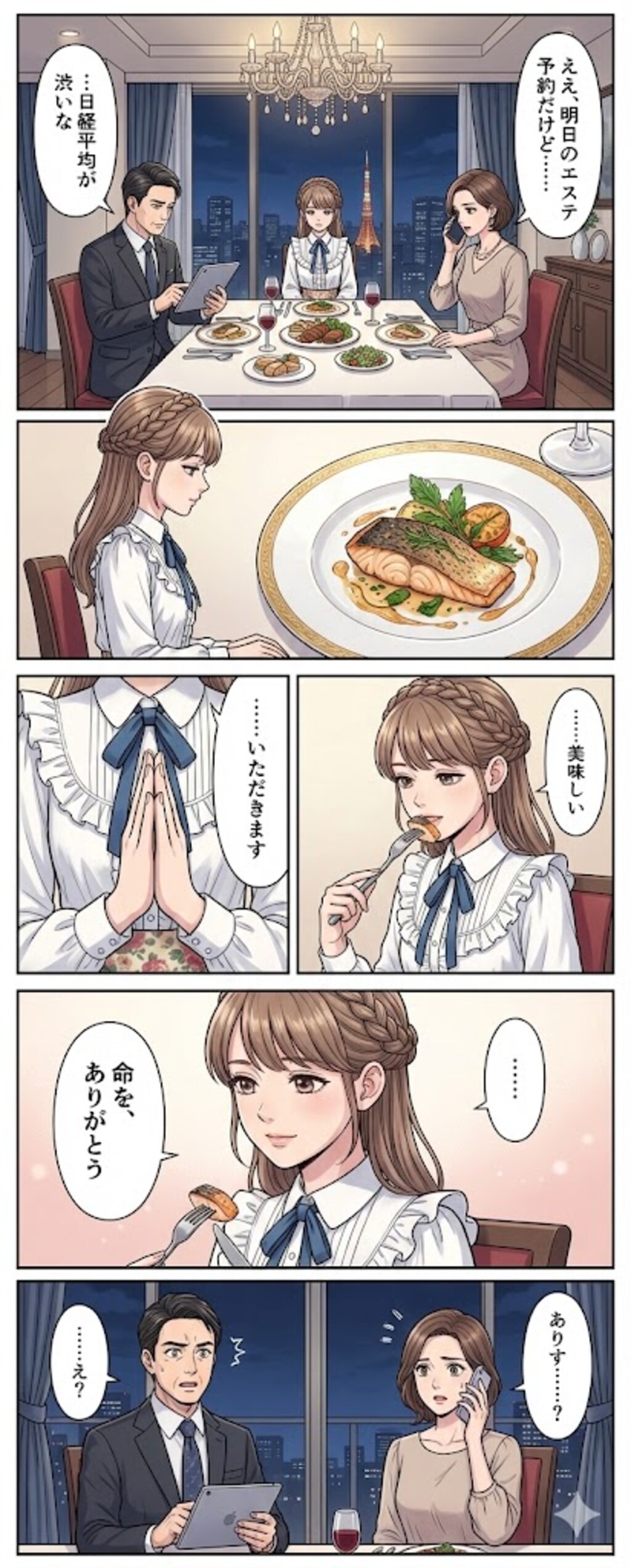 無人島でわからせられるメスガキ漫画その３