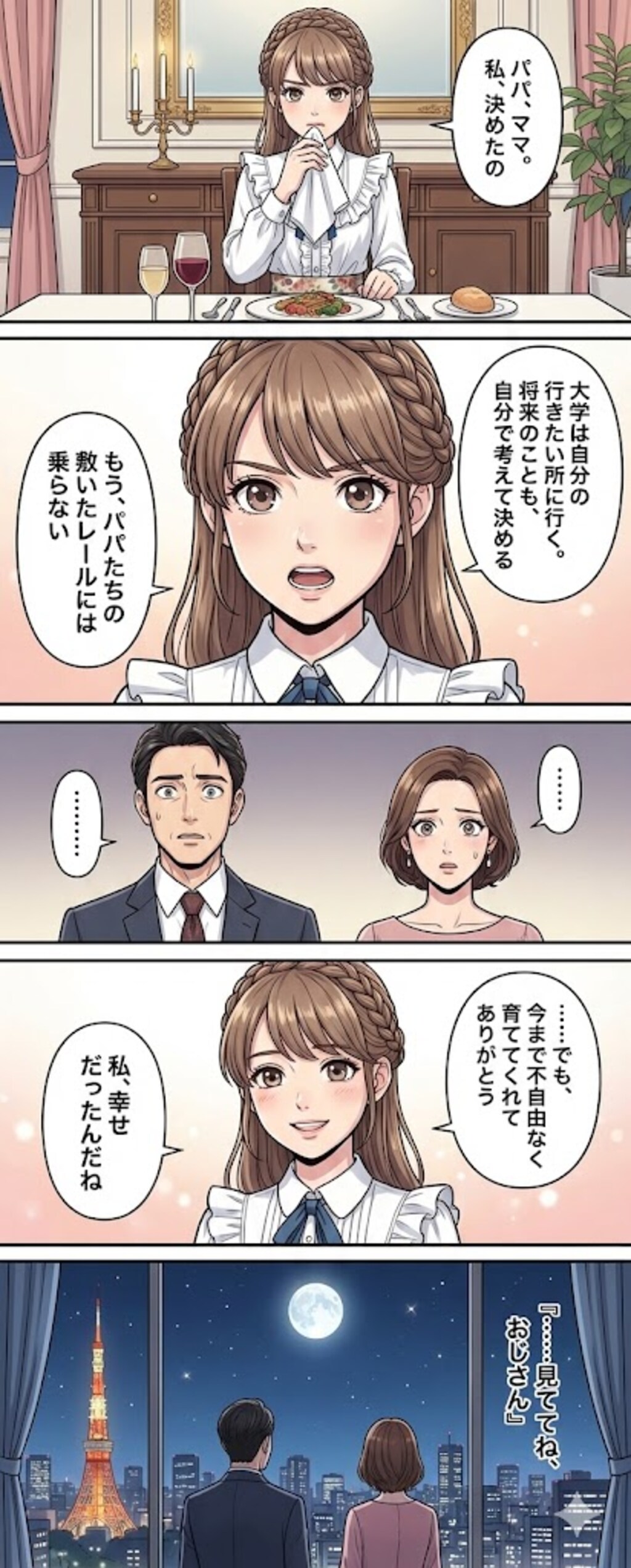 無人島でわからせられるメスガキ漫画その３
