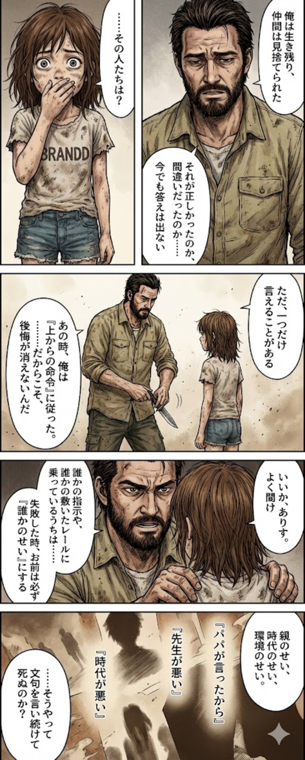 無人島でわからせられるメスガキ漫画その３