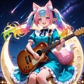 6枚）三日月とギター 4枚目