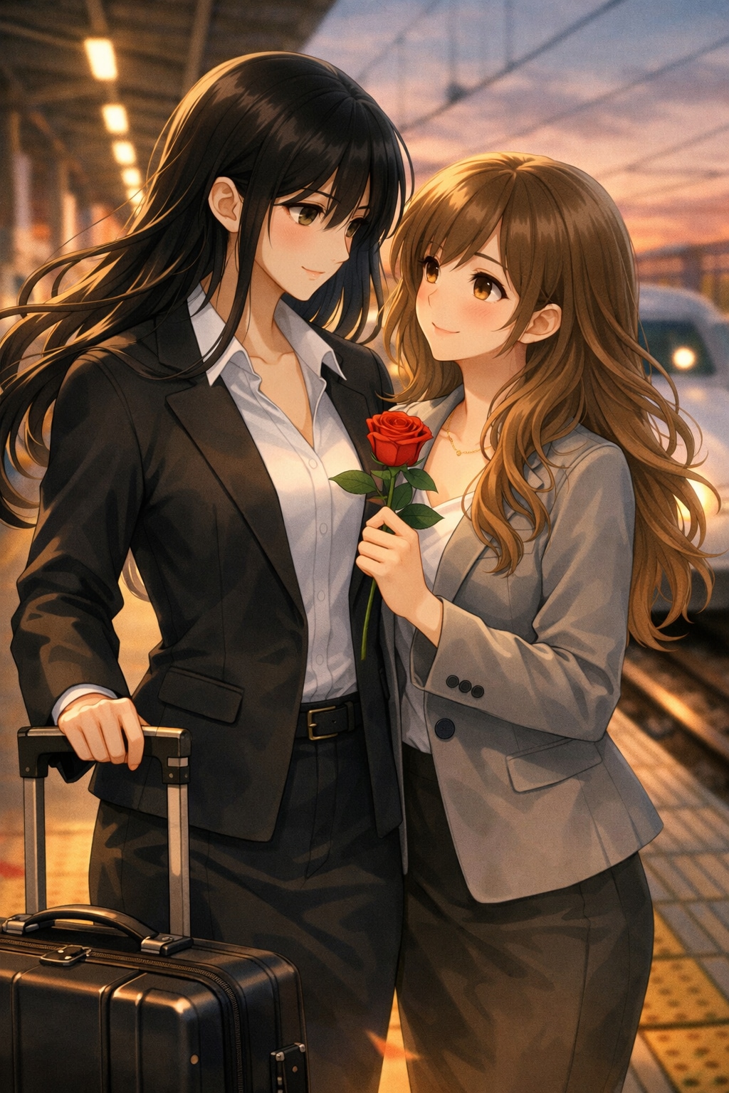 あなたしかいない。（薔薇の花、1輪）