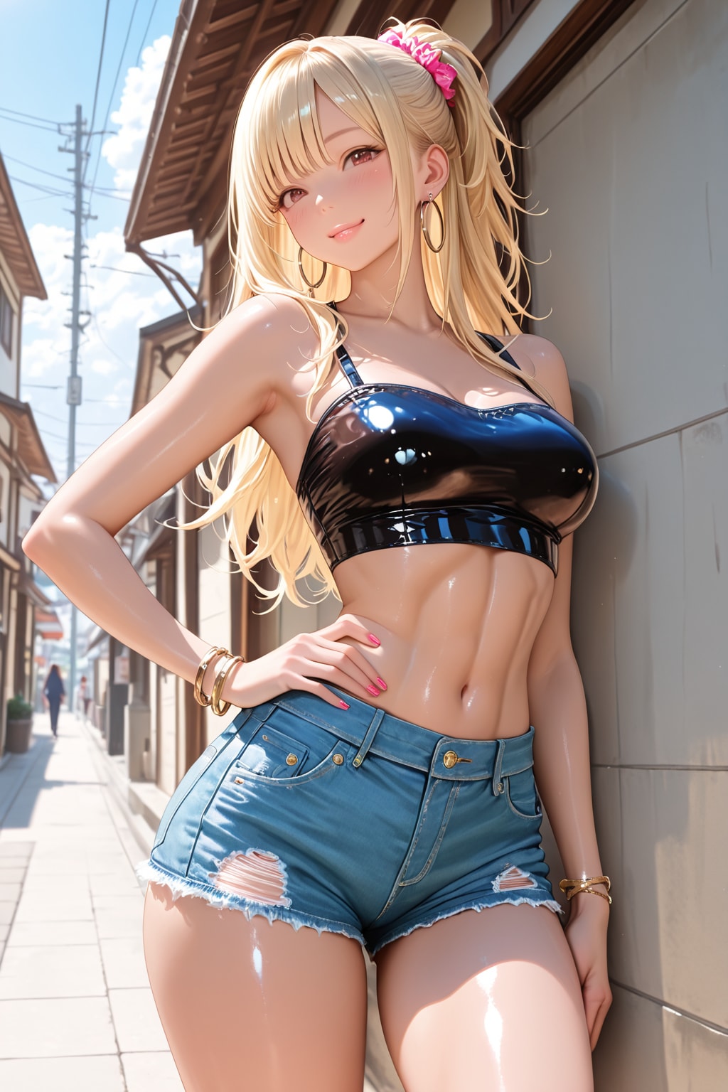 九条心愛ちゃんギャル化