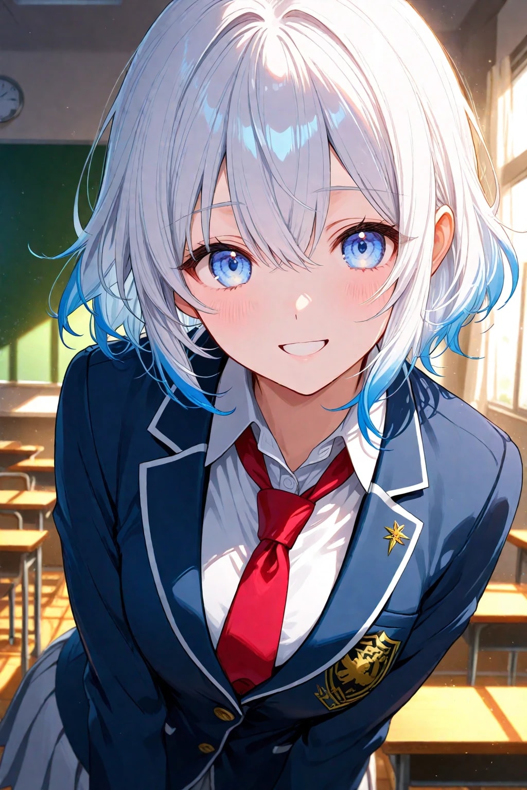 ブレザー着てみたよ！ | の人気AIイラスト・グラビア