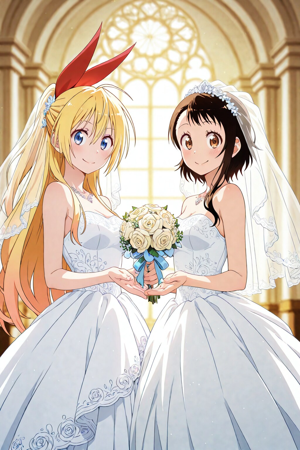 ニセコイWヒロインのジューンブライド👰‍♀️💒❤️
