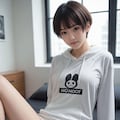 パーカー女子 6枚目