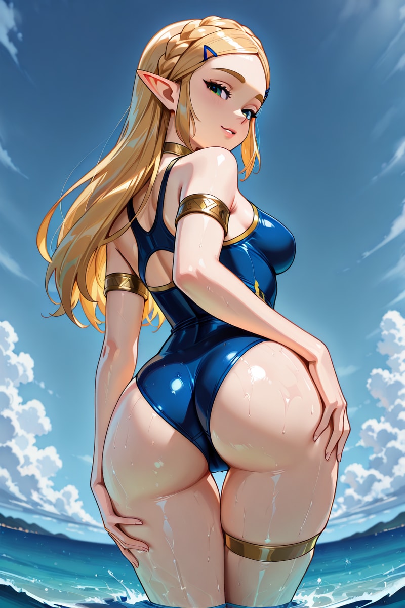 水着のゼルダ