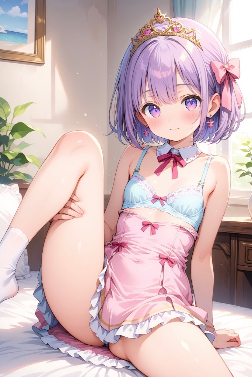 ピンクのスカート2☆