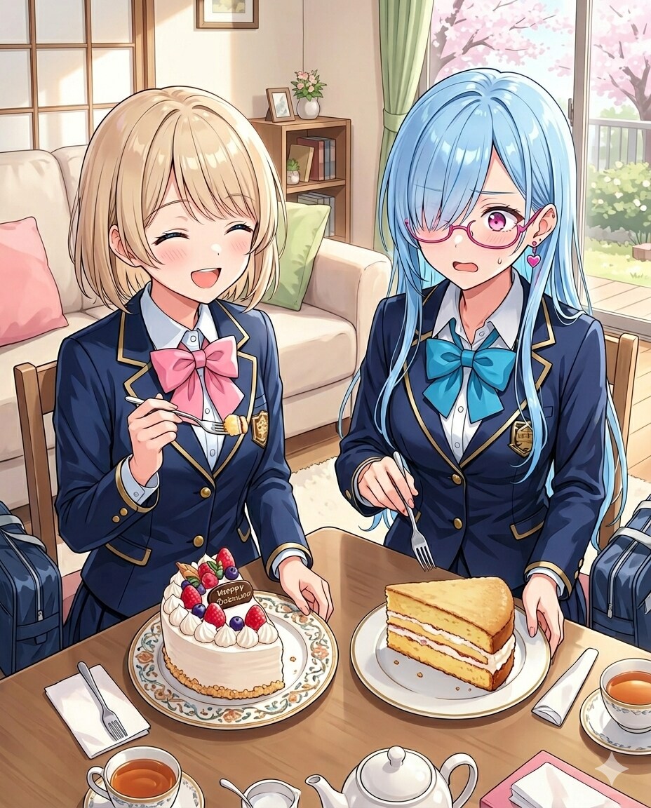 ケーキ…
