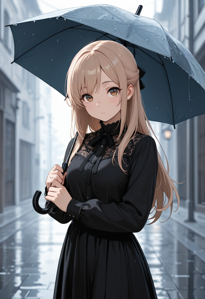 雨の日の待ち合わせ