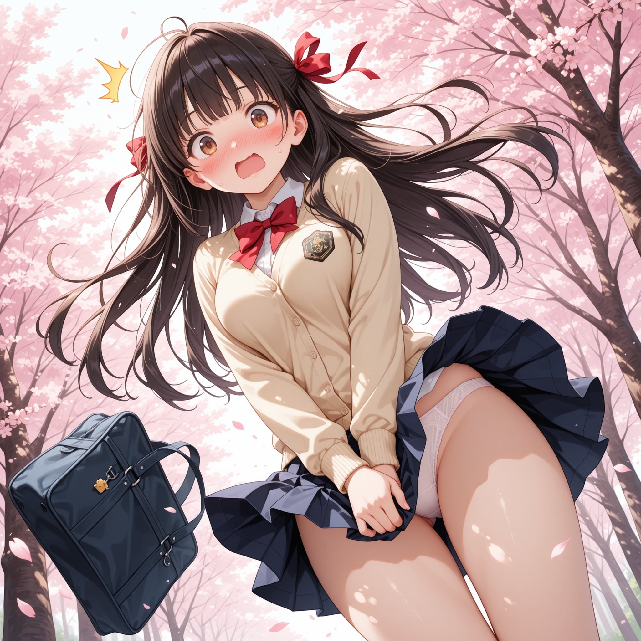 風のいたずら