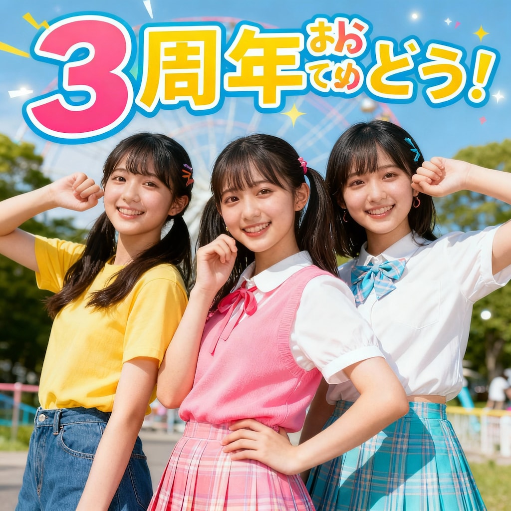 ３周年おめでとう！🎉（Seedream版•２）