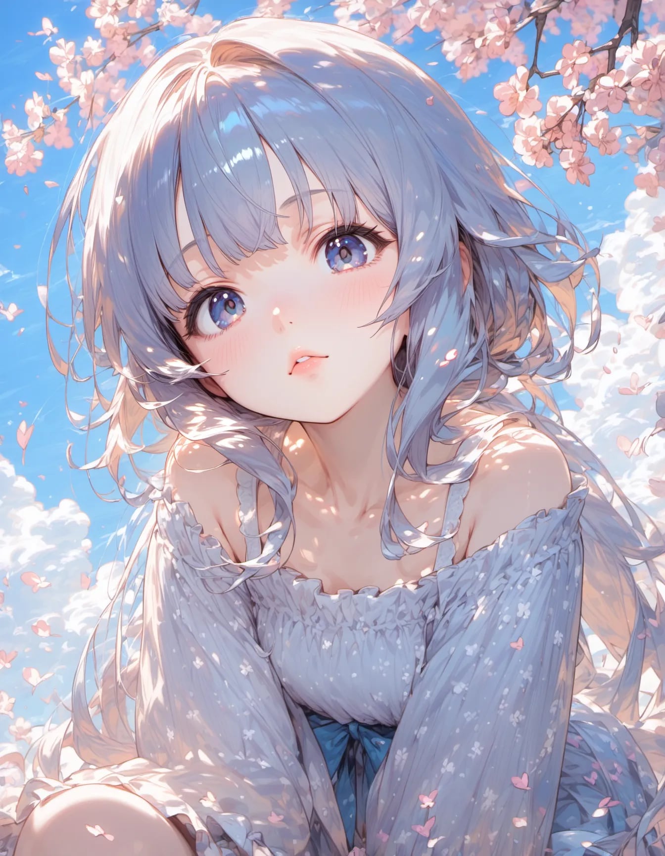 Azure Petals | の人気AIイラスト・グラビア