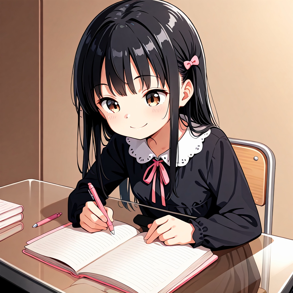 勉強するです！