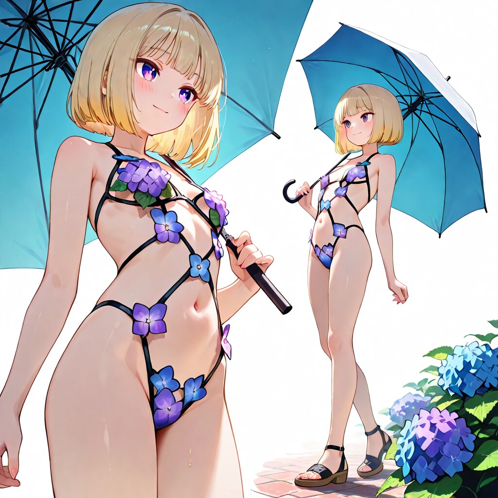ラティスまとめ[紫陽花]