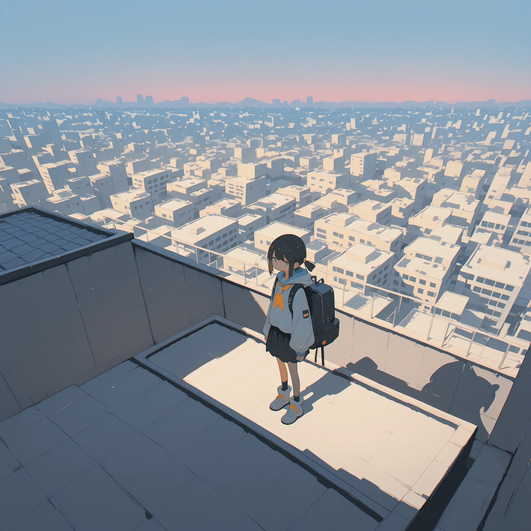 朝のJC〜日が昇るまで〜 | の人気AIイラスト・グラビア