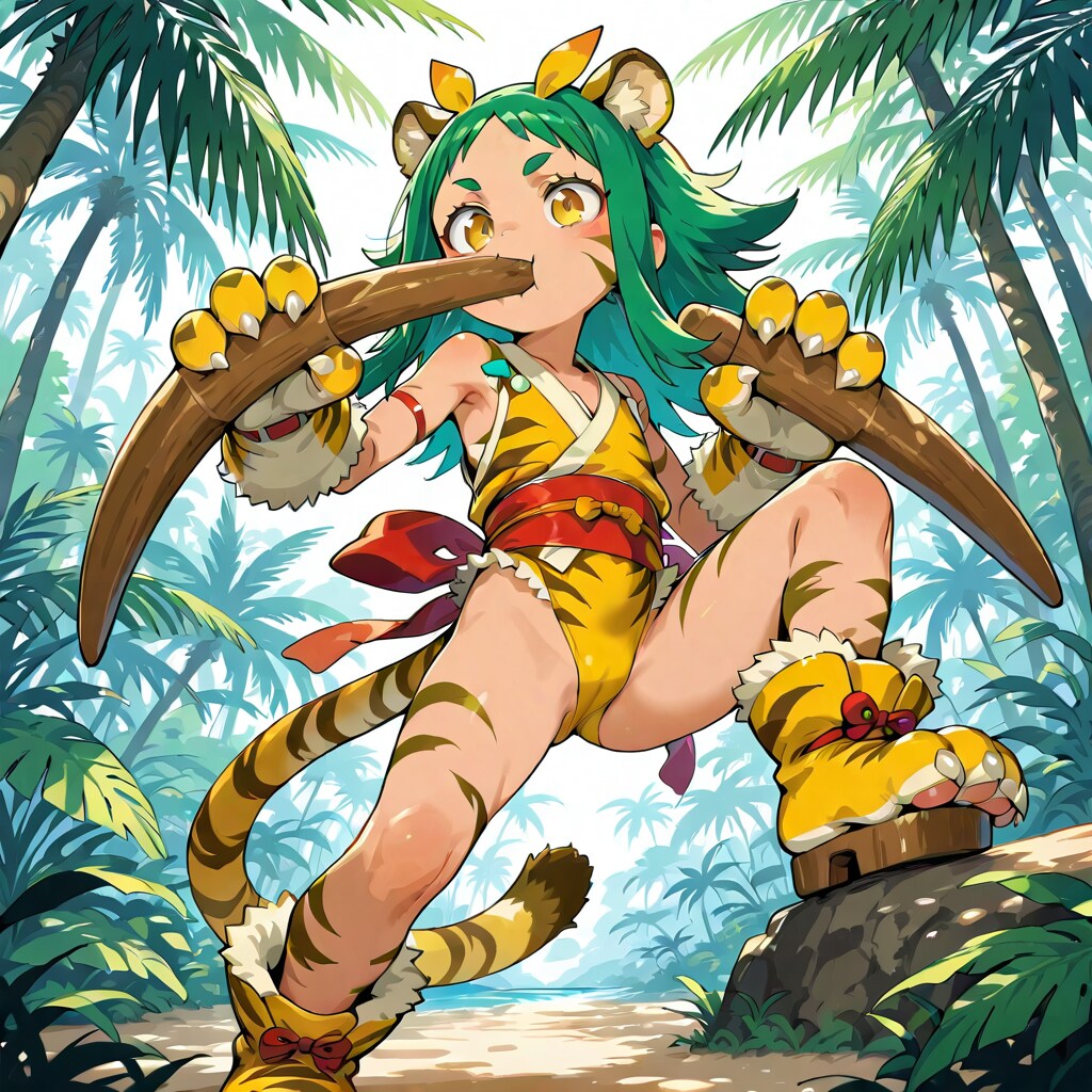 (失敗)ジャングルの野生児