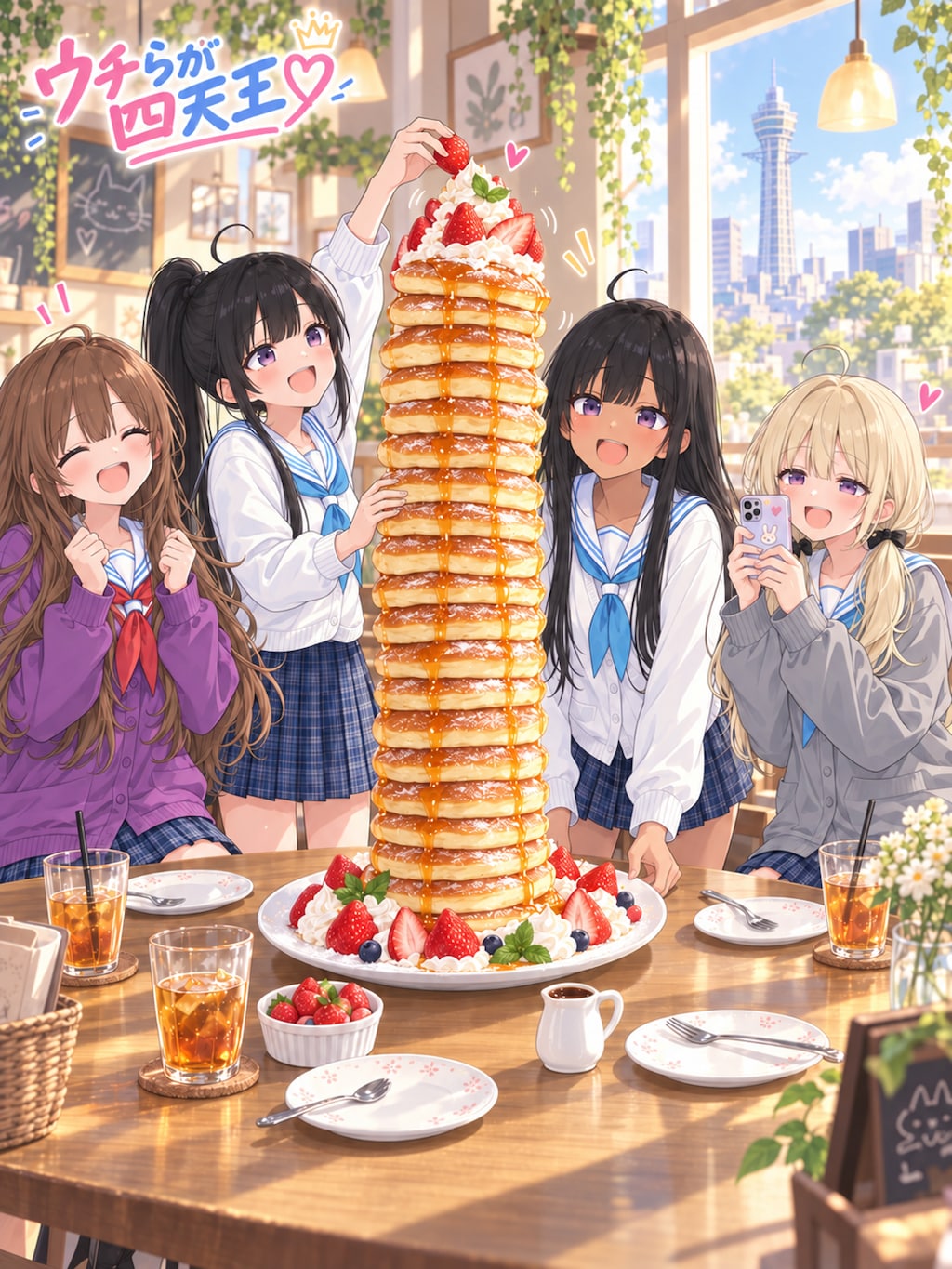 パンケーキタワー