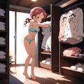 奈津恵着替え中 5枚目