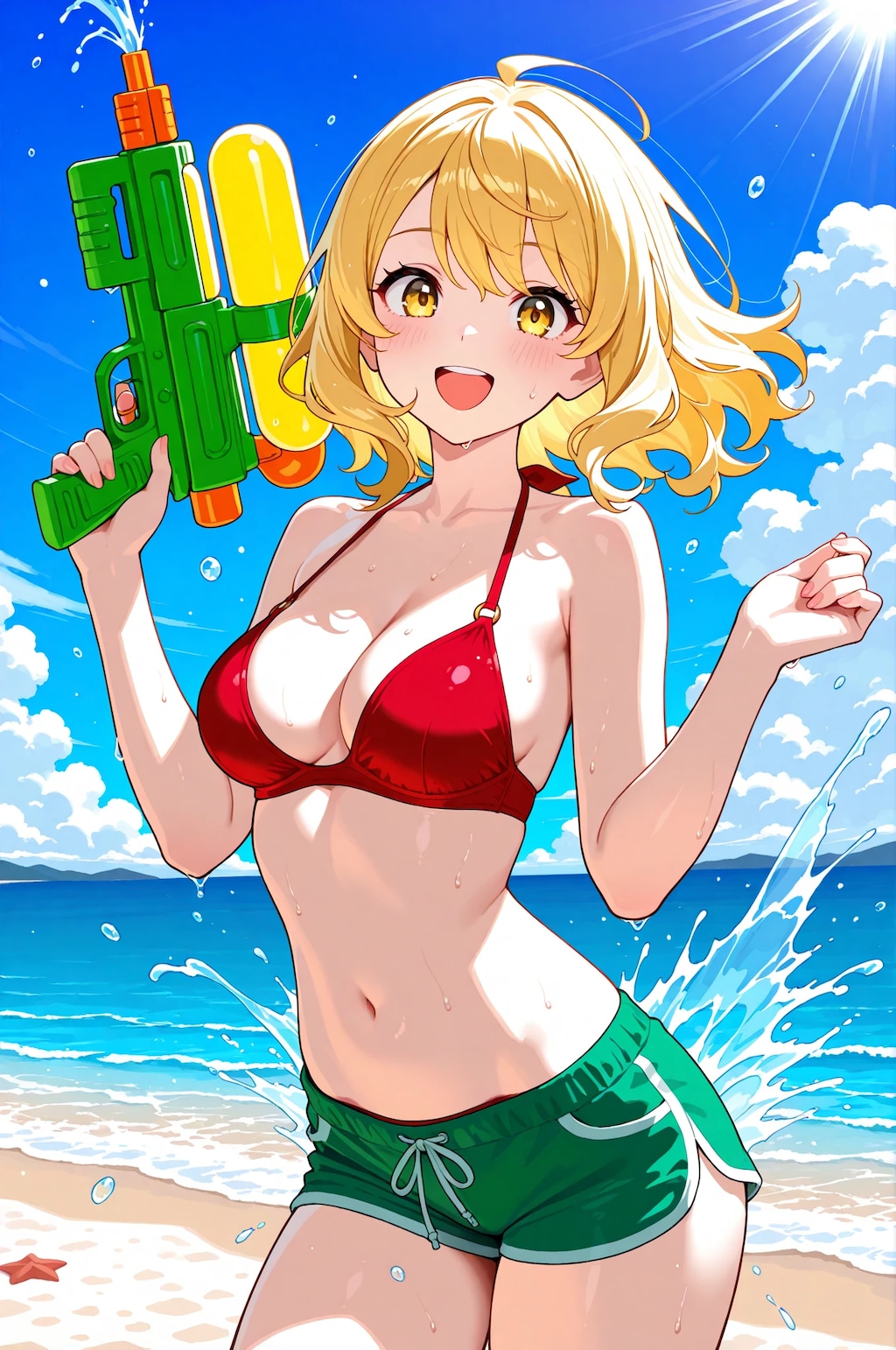 コナエミと7月のBEACH