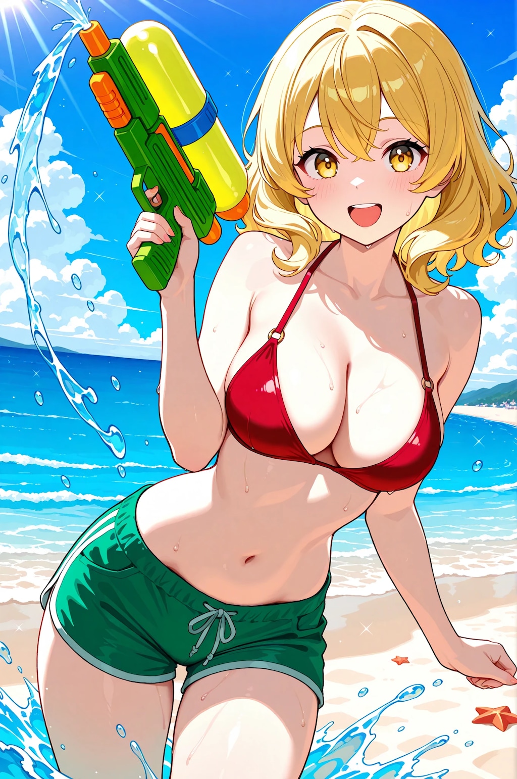 コナエミと7月のBEACH