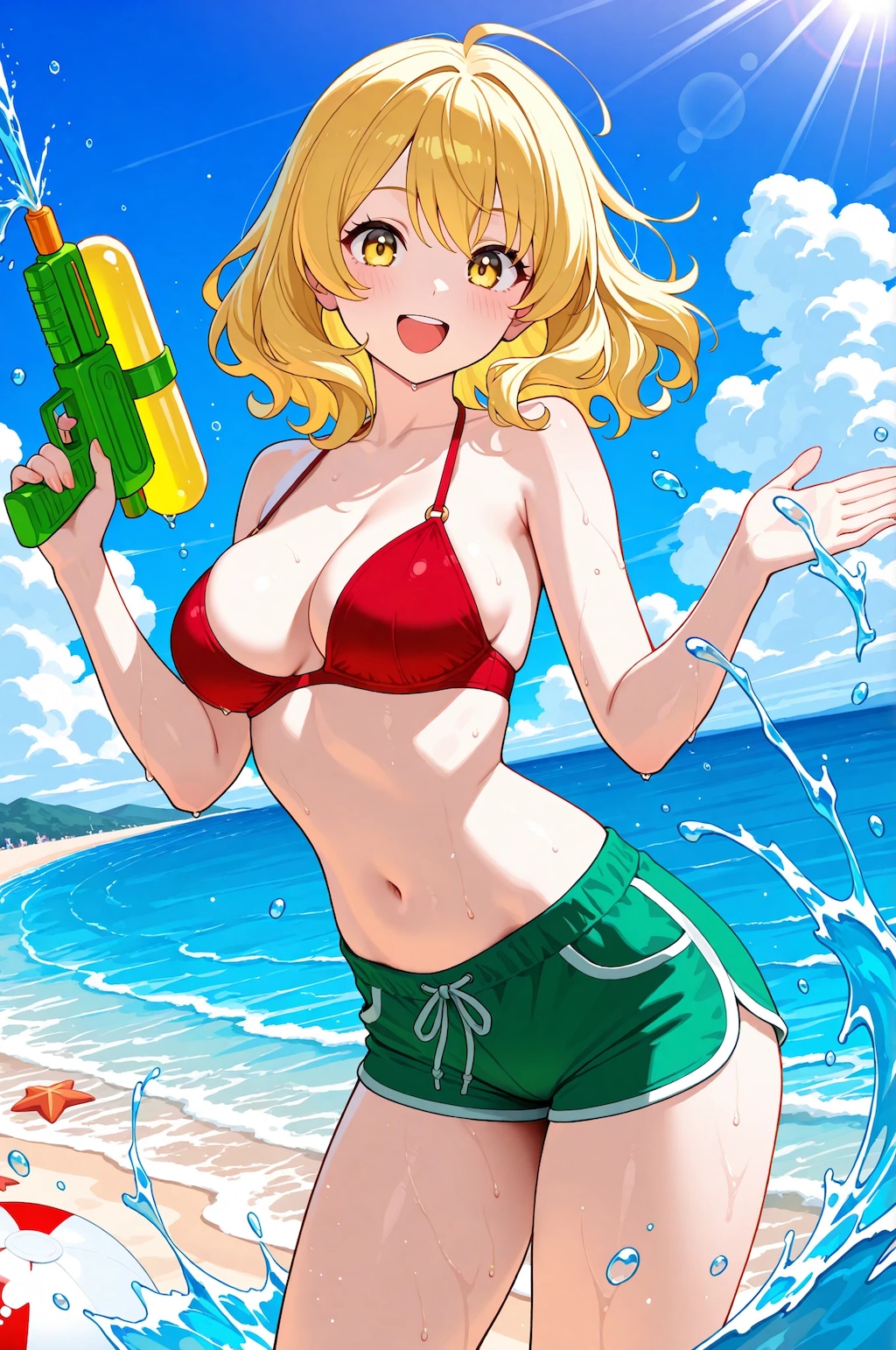 コナエミと7月のBEACH
