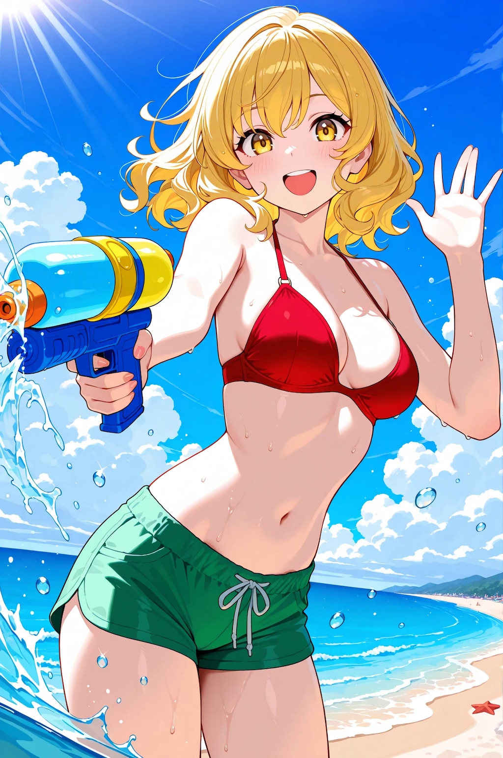 コナエミと7月のBEACH