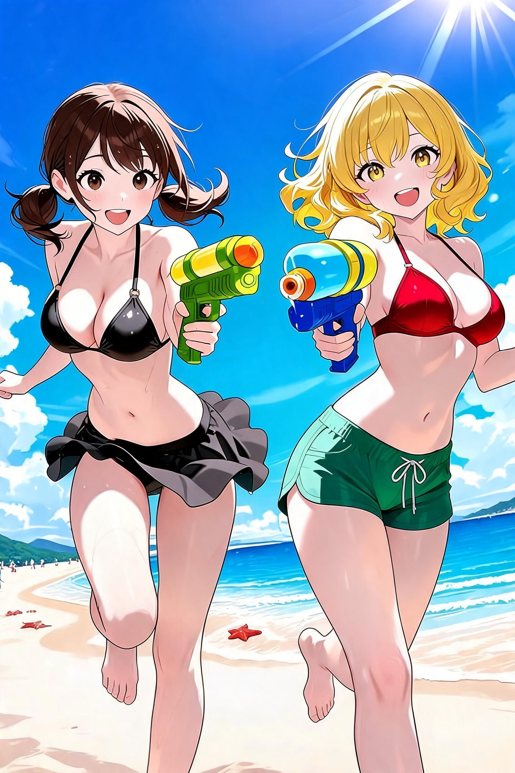 コナエミと7月のBEACH