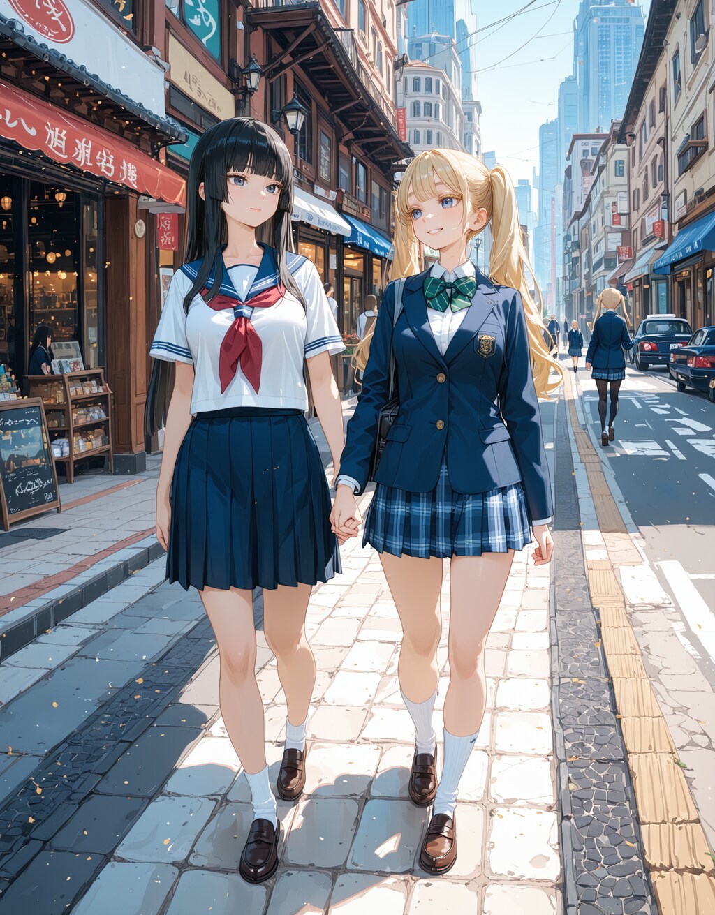 今日は制服デート