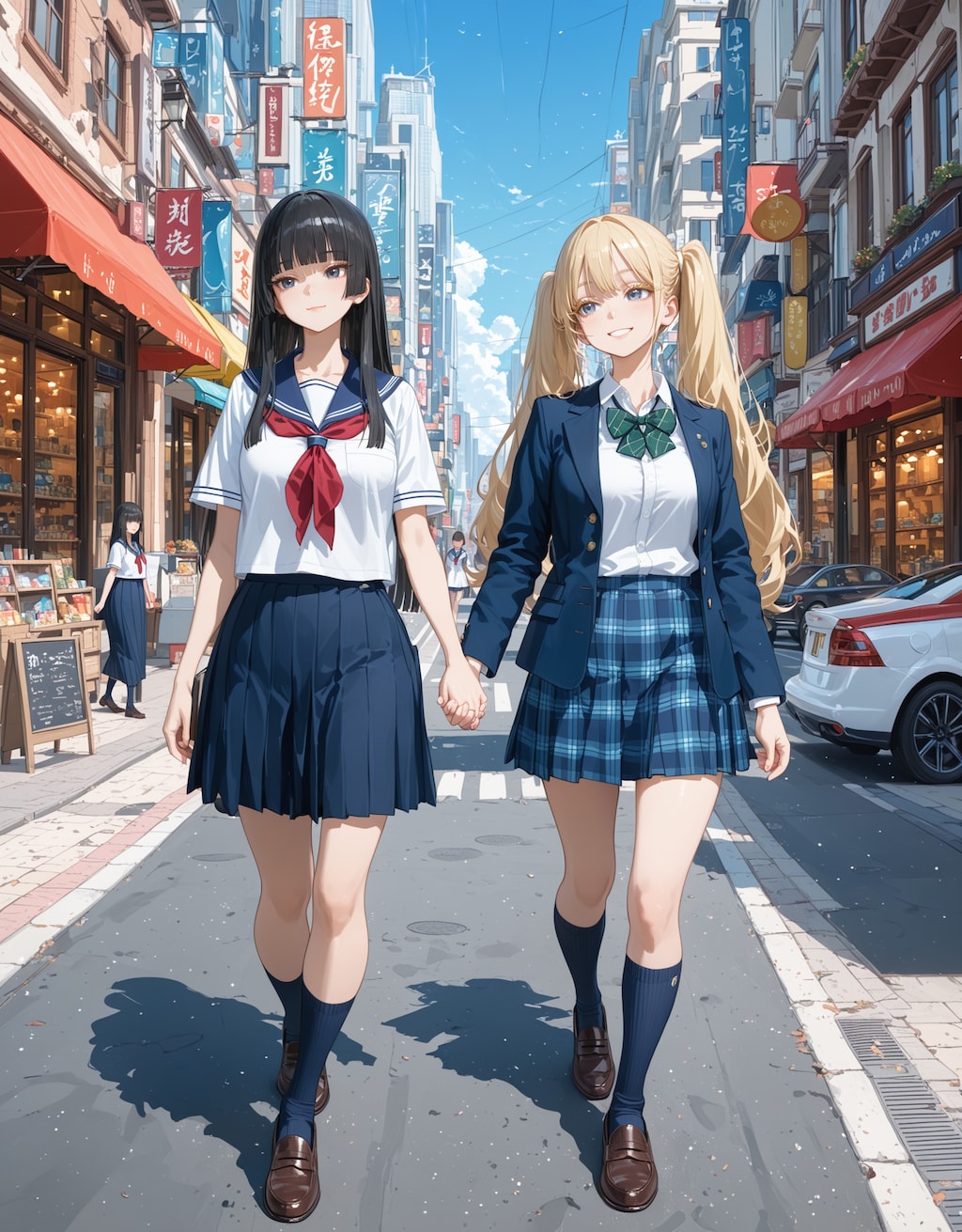 今日は制服デート