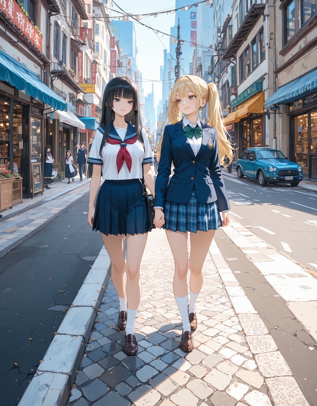 今日は制服デート