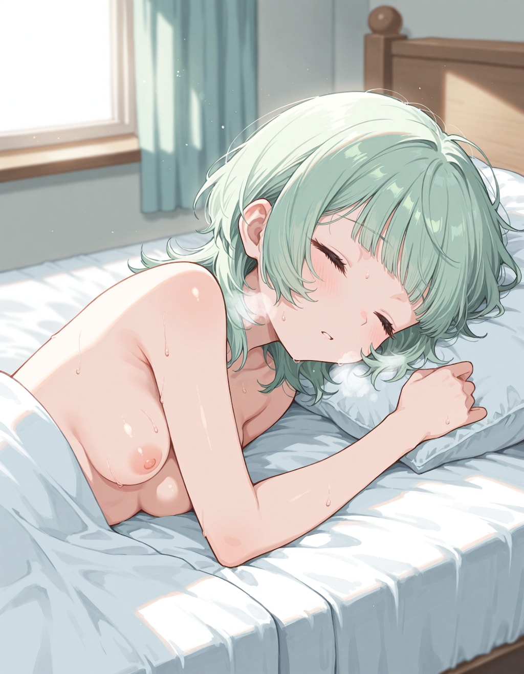 深夜にケモ耳化してしまう少女3
