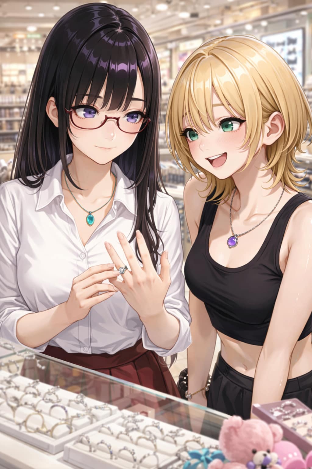 ショッピングモール。