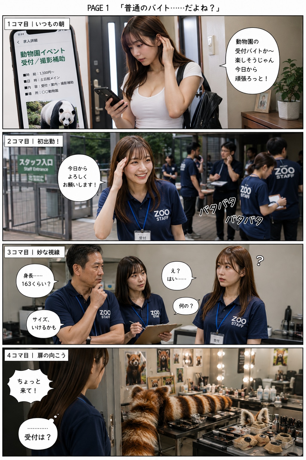 レッサーパンダになった日