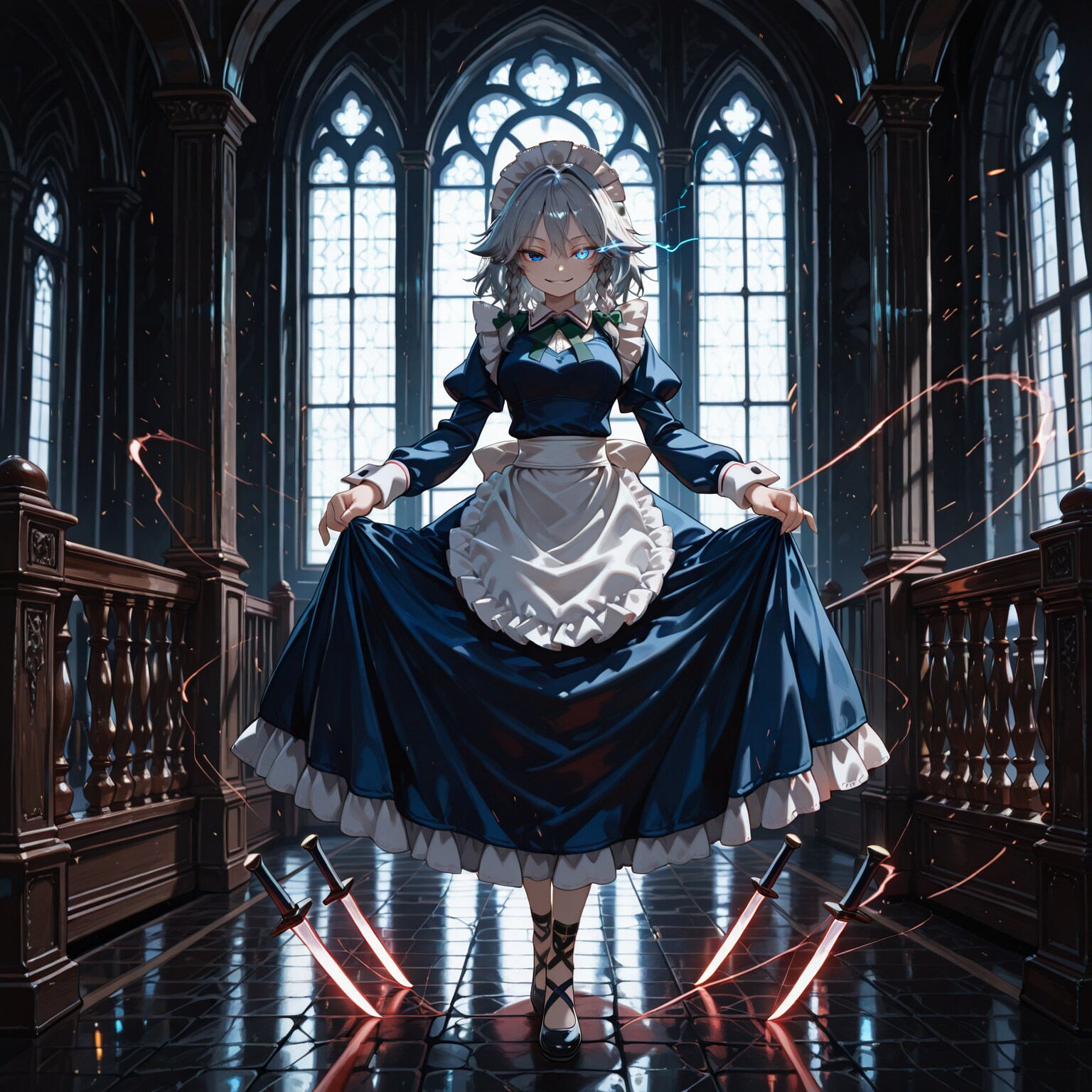 コンバットさくやちゃん・おもてなし | の人気AIイラスト・グラビア