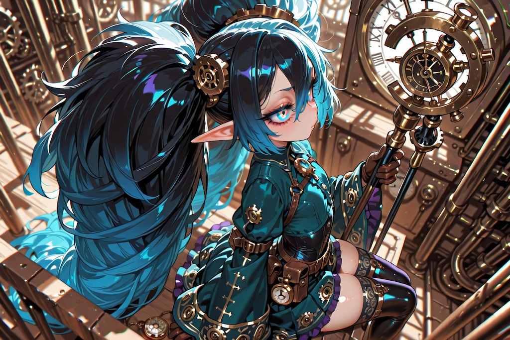 エルフの女の子