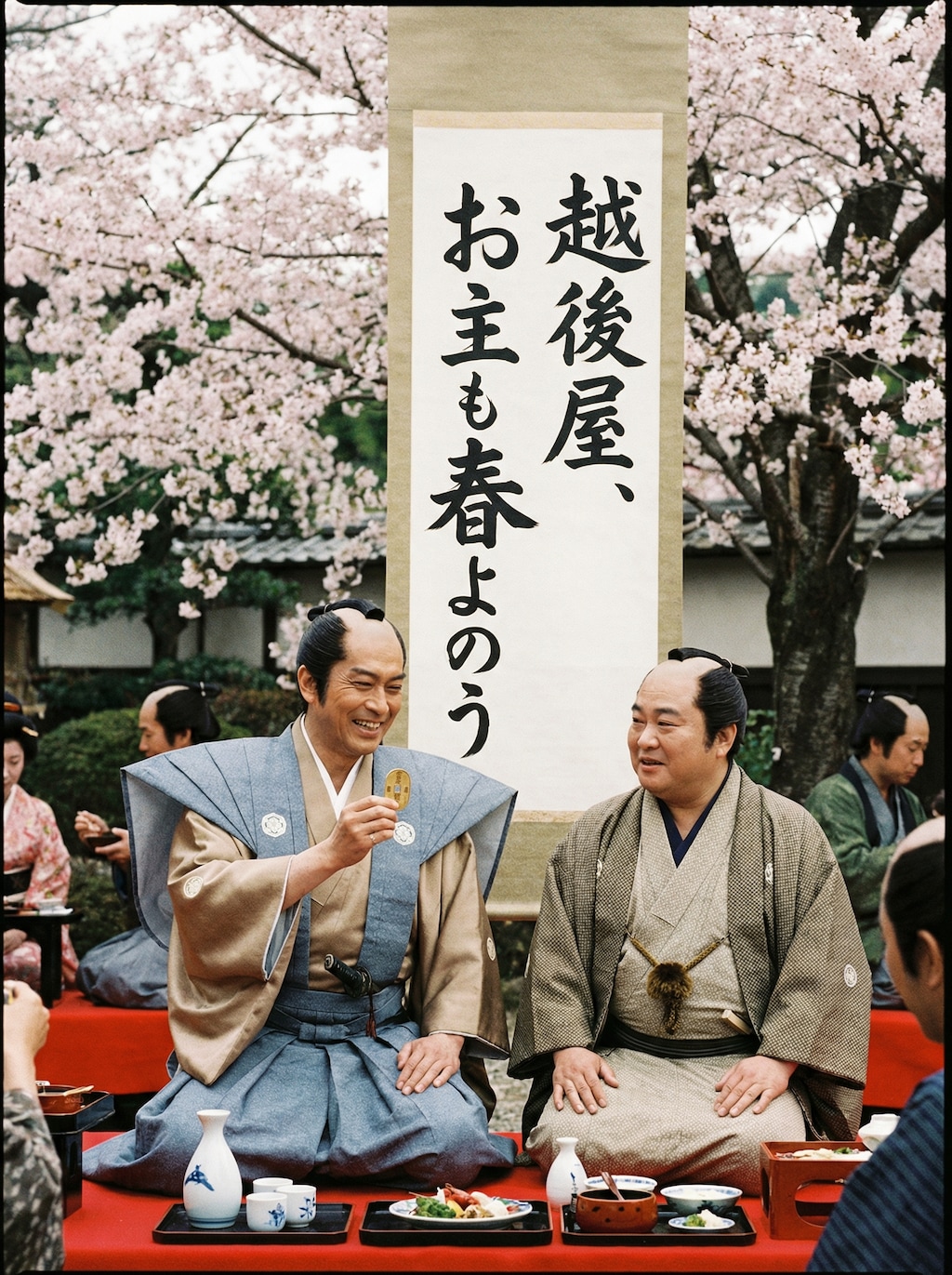 越後屋、お主も…