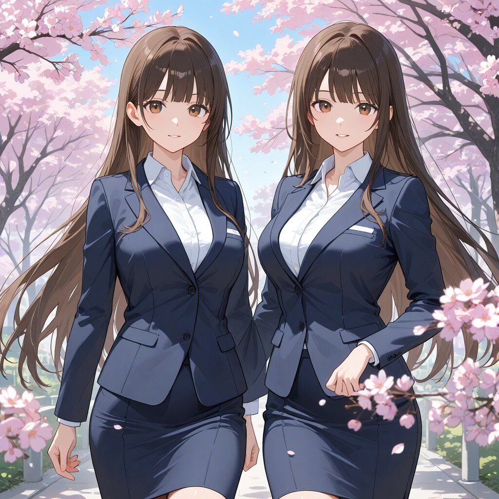 家業を継がずOLになってしまった双子ちゃん