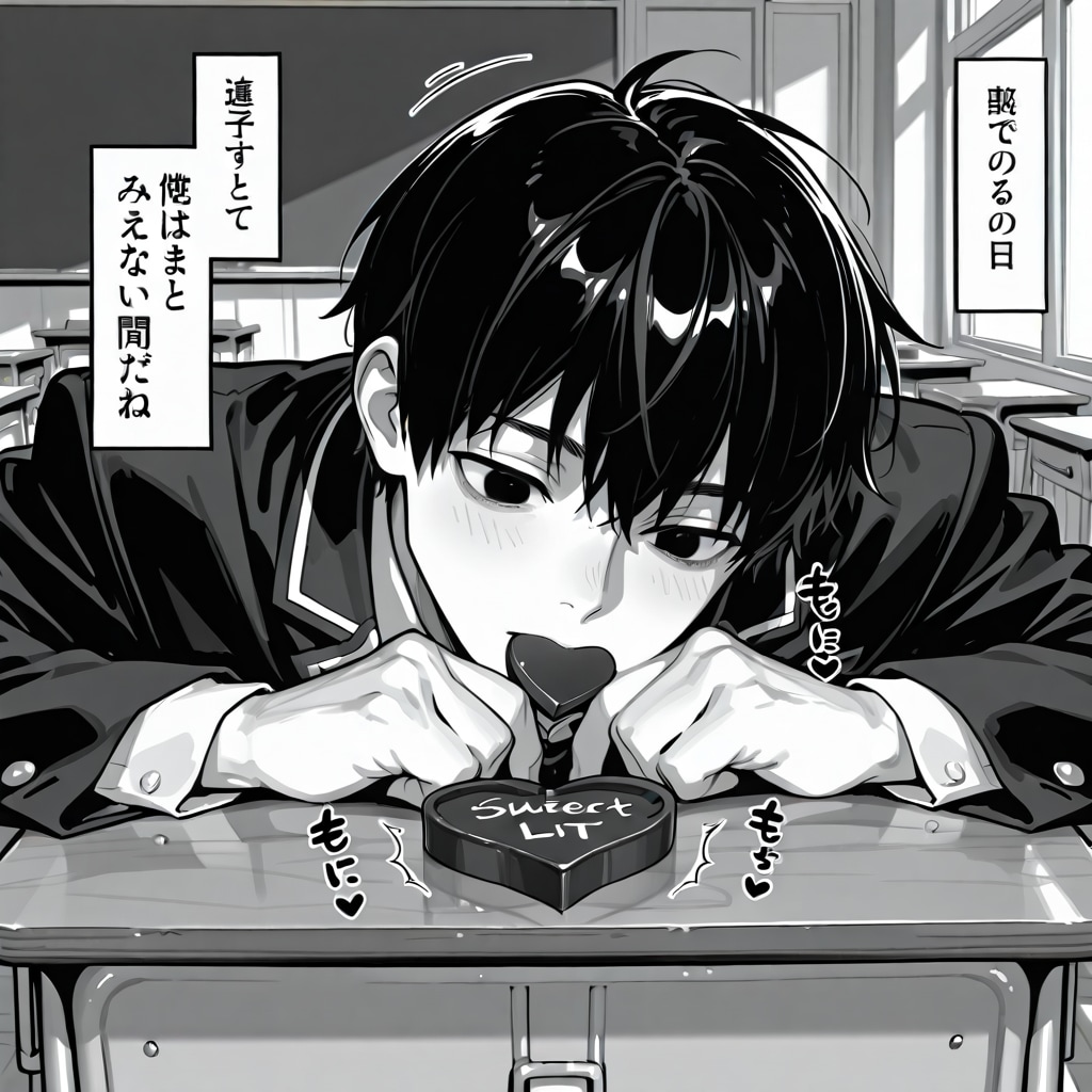 生きている手作りチョコ