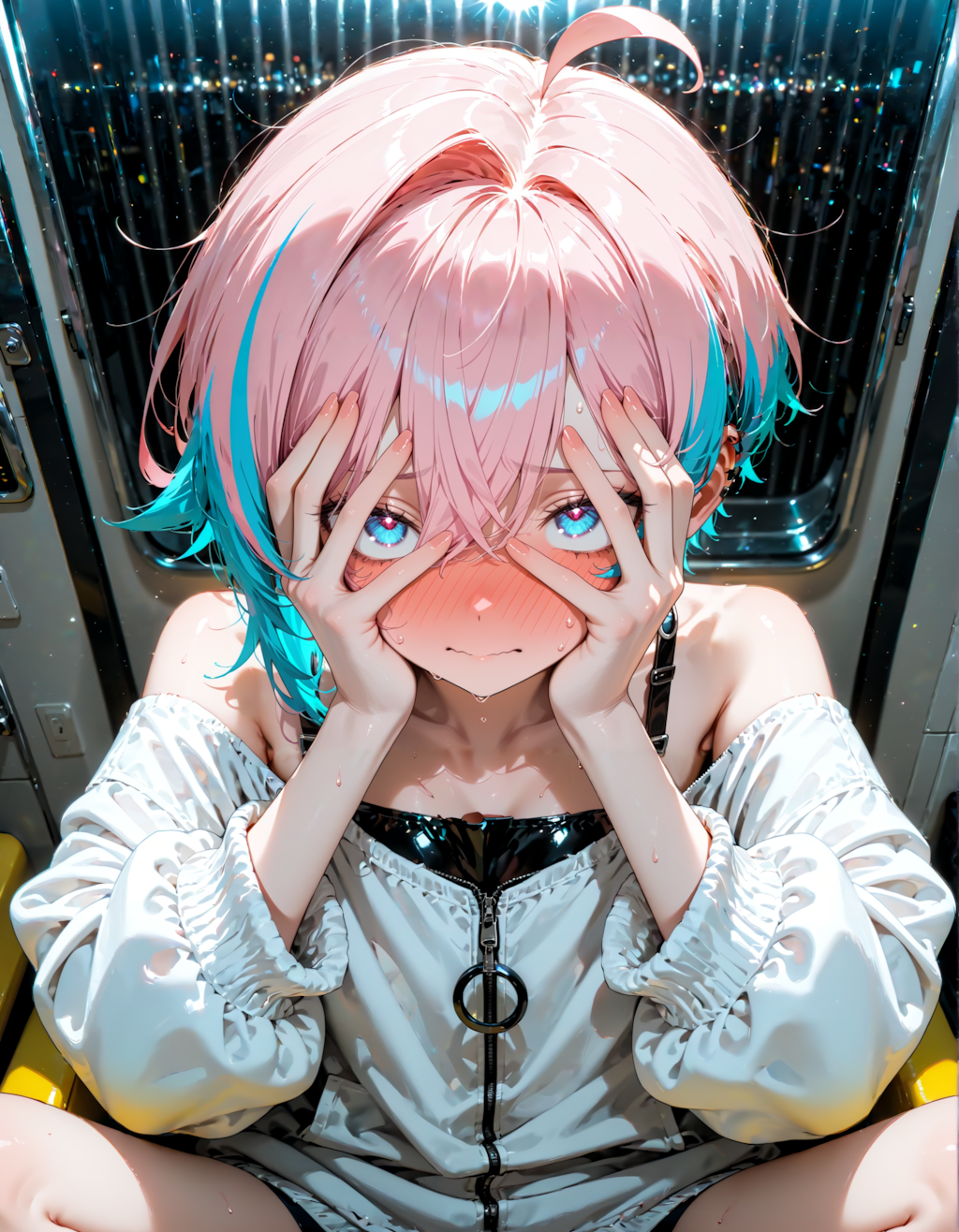 なんてもの見せてんのよぉ！！