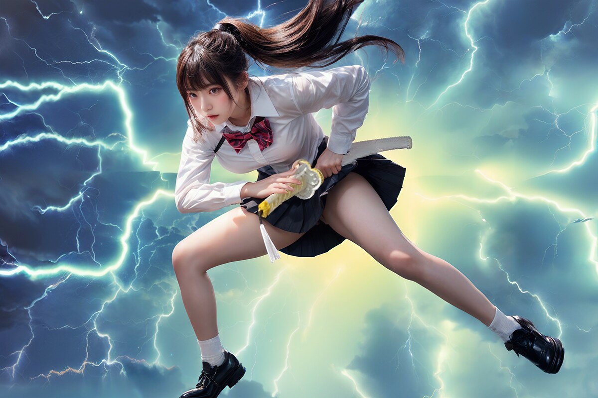 霹靂一閃