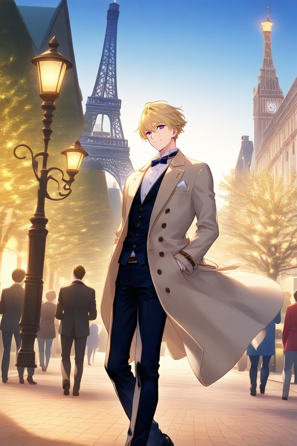 パリ　モンマルトルにて