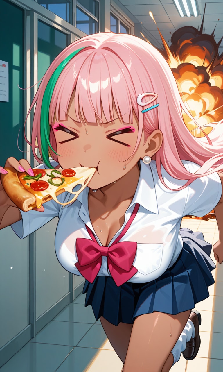 【うちの子】マイちゃん、おピッツァ部 | の人気AIイラスト・グラビア